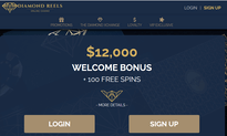 Diamond Reels Casino website