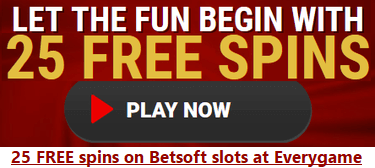 Free slot spins at Everygame Poker