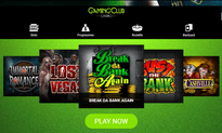 Gaming Club Casino website