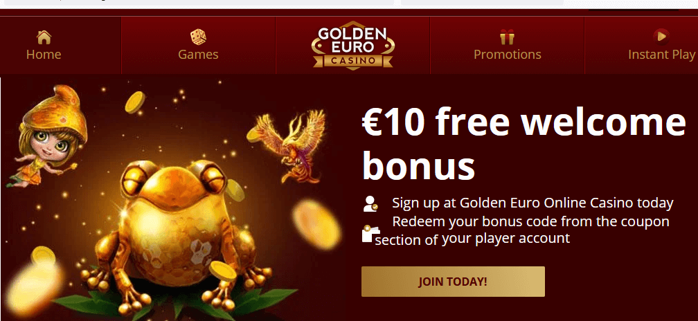 Golden Euro Casino website