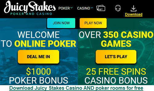 Download Juicy Stakes online Casino and Poker Room