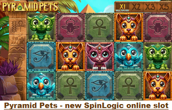 Pyramid Pets online slot game