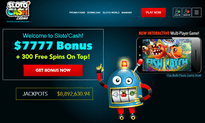 Sloto'Cash Casino website