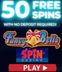 Spin Palace Casino free spins on Fancy Bells slot, no deposit required