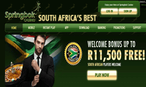 Springbok Casino website