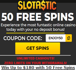 Slotastic online casino: 50 no deposit required spins