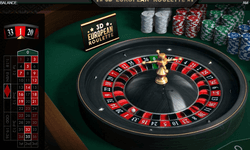 3D European roulette at Diamond 7