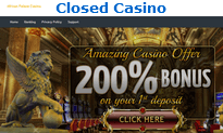 African Palace Casino website