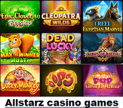 Allstarz Casino games Allstarz Casino games