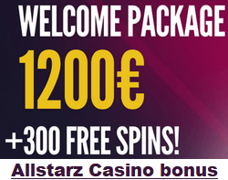 Allstarz Casino welcome bonus Allstarz Casino welcome bonus