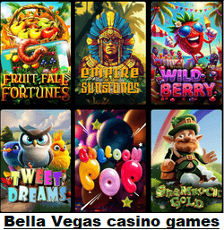 Bella Vegas Casino games