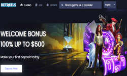 Betreels Casino website