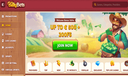 BillyBets Casino website