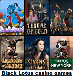 Black Lotus Casino games