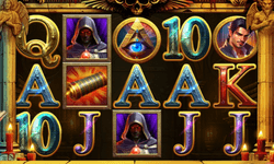 Screenshot of Book Of The Damned online slot by Rival