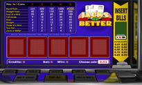 Video poker, Jacks or Better