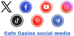 Cafe Casino social media