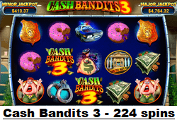 Cash Bandits 3 slot by SpinLogic