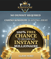 Casino Kingdom no deposit required bonus