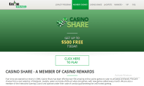 Casino Share page at Casino Rewards website