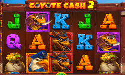 Screenshot of Coyote Cash 2 online slot by SpinLogic
