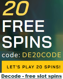 Decode Casino free slot spins