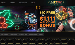 Decode Casino website