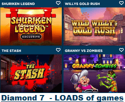 Diamond 7 casino games