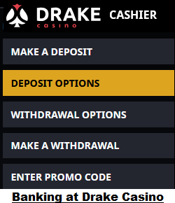 Drake Casino cashier