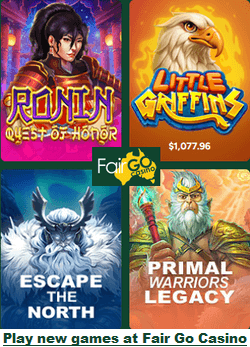 Fair Go Casino new games