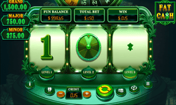 Screenshot of FAT CA$H online slot by SpinLogic