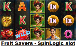 Fruit Savers new SpinLogic slot game
