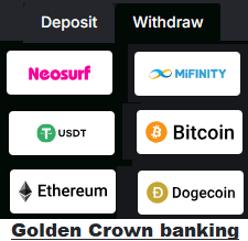 Golden Crown Casino banking