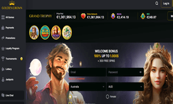 Golden Crown Casino website