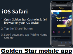 Golden Star Casino mobile app download