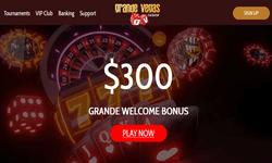 Grande Vegas Casino website