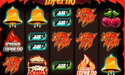 Instant Inferno slot game, Cafe Casino