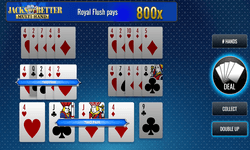 Jacks Or Better Multi-Hand video poker by Rival Jacks Or Better Multi-Hand video poker by Rival
