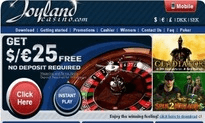 Joyland Casino website