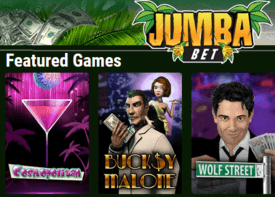 Jumba Bet, featured online casino games