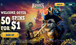 Kiwi's Treasure Casino website
