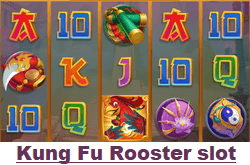 Kung Fu Rooster, SpinLogic slot game