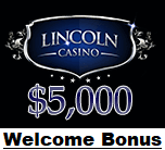 Lincoln Casino welcome bonus