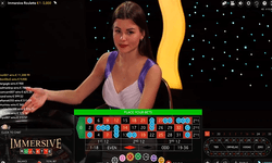 Live dealer roulette by Evolution