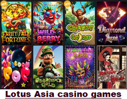 Lotus Asia Casino games