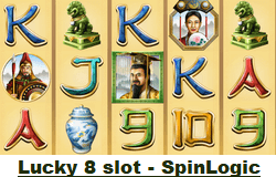 Lucky 8 slot game by SpinLogic