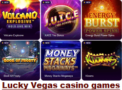 Lucky Vegas casino games