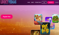 Lucky Vegas Casino website