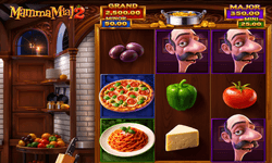 Screenshot of Mamma Mia 2 online slot by Betsoft