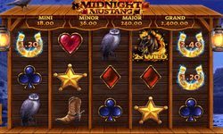 Midnight Mustang slot by Rival
